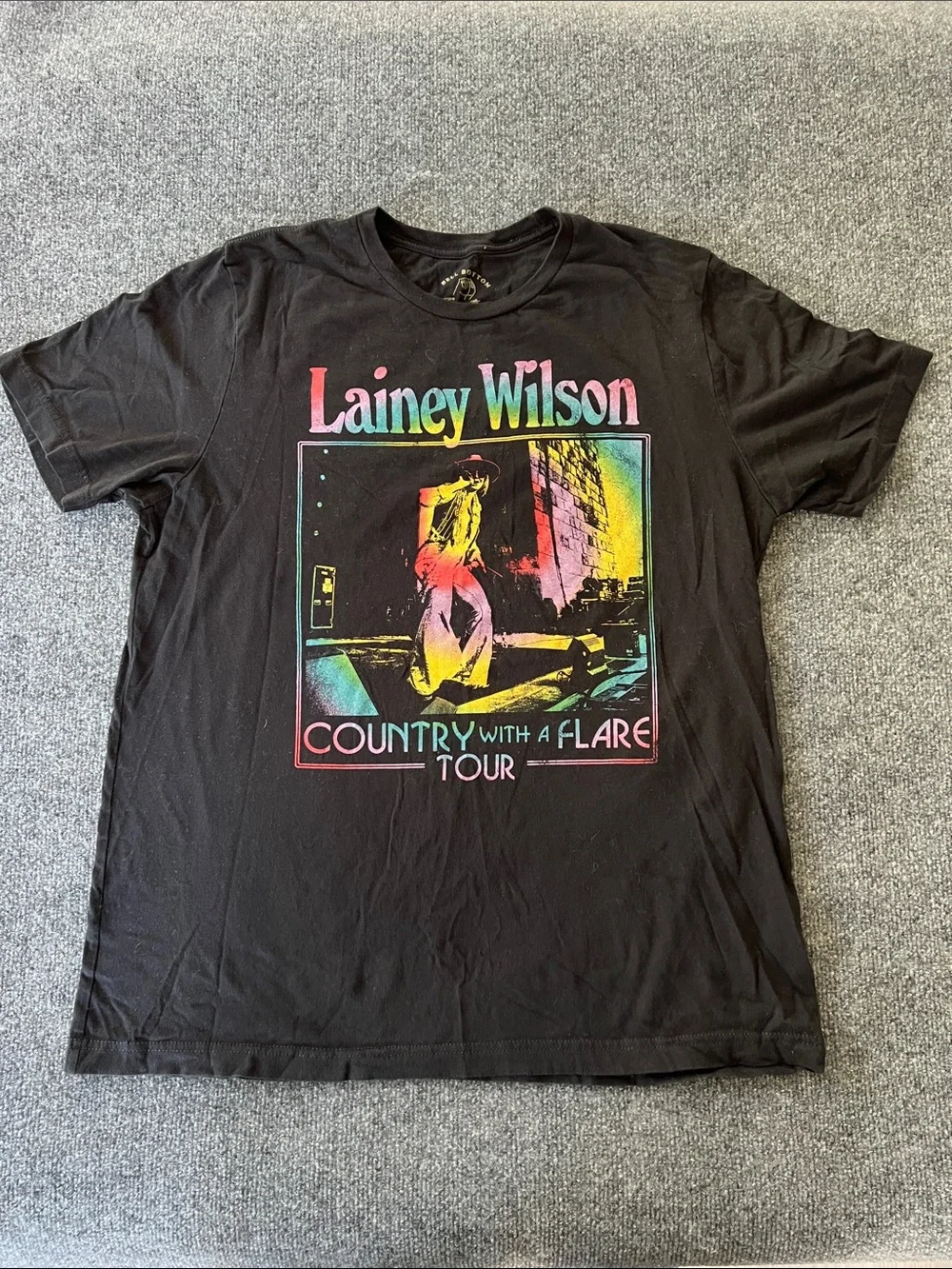 Black 'Country With A Flare' Tour Graphic Tee
